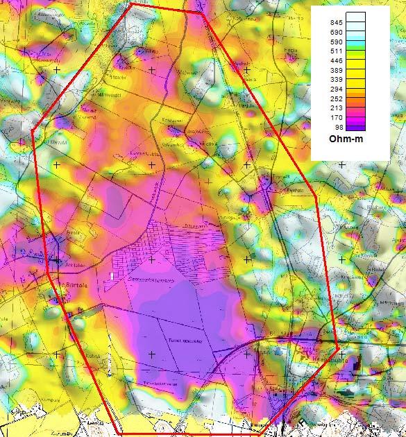 Pohjavesialueen geologinen rakenneselvitys 10 Riihimäki, Hirvenoja Kuva 4.