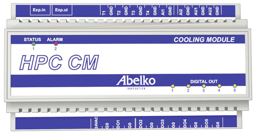 Jäähdytysmoduuli HPC CM Abelko 086U3394 Passiivinen jäähdytys tarkoittaa, että lämmönkeruunestettä kierrätetään porausreiän ja jäähdytyssäiliön kautta käynnistämättä yhtään lämpöpumppua.