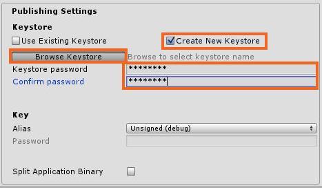 Aluksi luodaan uusi Keystore, Create New Keystore kohtaa painamalla, kuvan 12 mukaisesti.