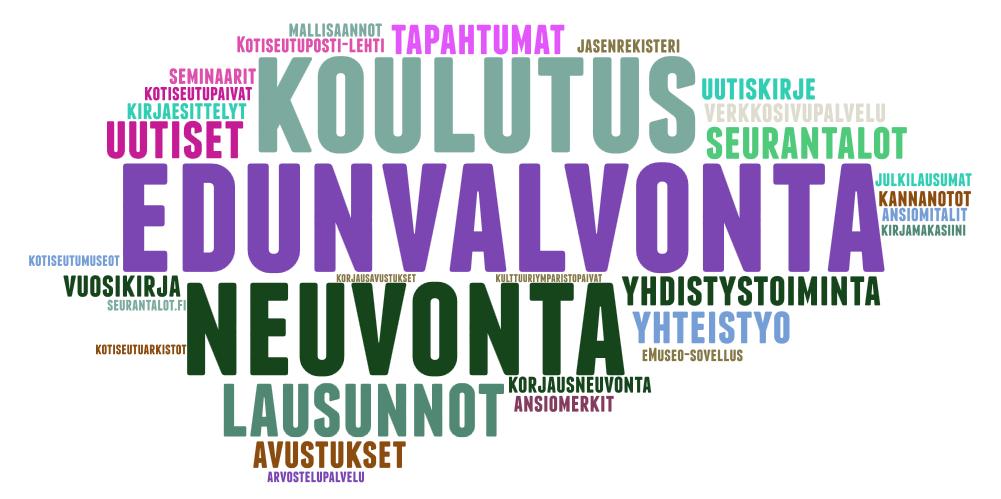 JÄRJESTÖN JÄSENTELYT LUKIJATARJOUS KALENTERI Euroopan kulttuuriympäristöpäivät, koko Suomi 26.8. 10.9. Teemana Luontoon yhdessä, www.kulttuuriymparistopaivat.fi Seurantalopäivä, koko Suomi 8. 10.9. Turun Kirjamessut 6.