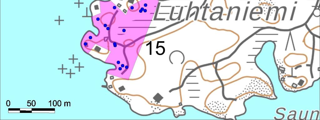 liikkumisyhteyksiä. Lähteet: Liukko, U-M., Henttonen, H., Hanski, I. K.