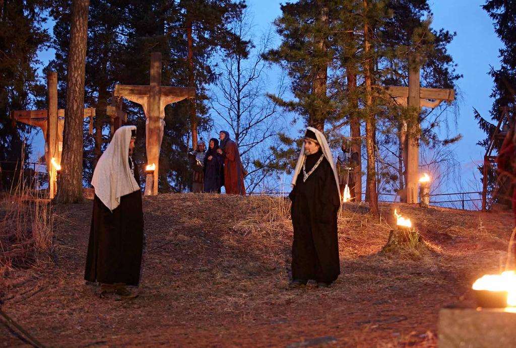 Ihmisen Poika Pääsiäisvaellus Meidän sairautemme hän kantoi, meidän kipumme hän