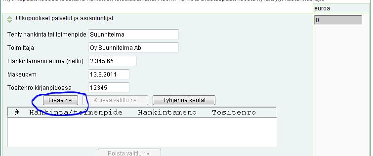 1.9.2017 2 Arvonlisäveron osuutta ei pääsääntöisesti hyväksytä, joten hakijan tulee maksatushakemuksessaan esittää menot ilman arvonlisäveroa.