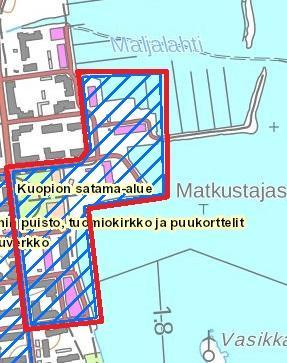 Kulttuurihistoriallisesti merkittävä ympäristö Kuopion satama-alue on Museoviraston valtakunnallisesti arvokkaaksi kulttuuriympäristöksi luokittelema RKY-alue ja se on Pohjois-Savon maakuntakaavassa