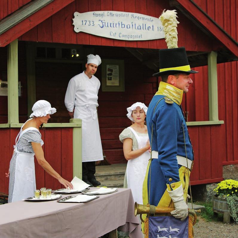 Henkilökunnan asut, ohjelman sisältö ja tarjoilut on toteutettu