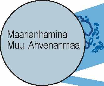 Kuva 16. Kotimaan matkustajaliikenne aluksilla, pl.veneily, 2009 Figur 16. Passagerartrafiken i inrikes sjötrafik, exkl.fritidsbatstrafik, 2009 Figure 16.