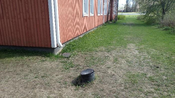 Kuva 33. Rakenneavaus RA7 tehtiin ulkoseinään.