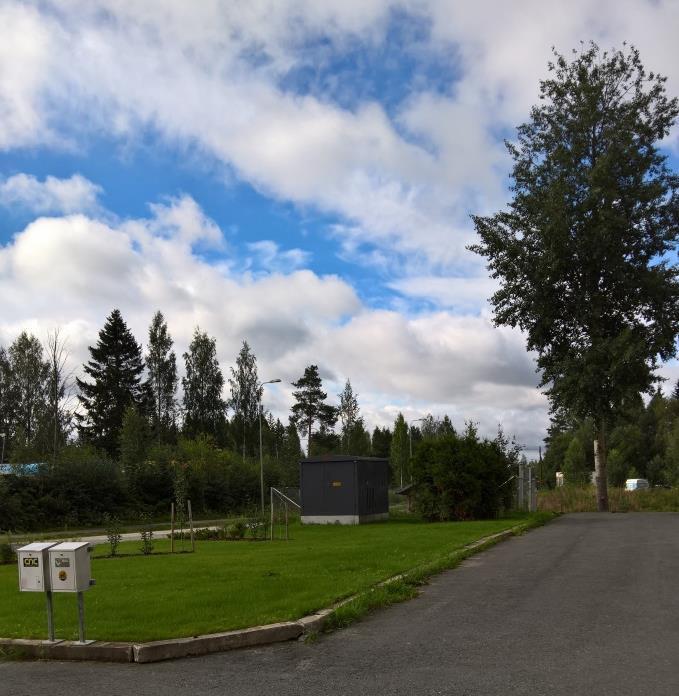 Kaupungin omistuksessa olevaa tietä ei ole rakennettu eikä se johda minnekään. Kaavamuutoksen yhteydessä tutkitaan mahdollisuutta tarpeettoman tiealueen liittämiseksi teollisuustonttiin.