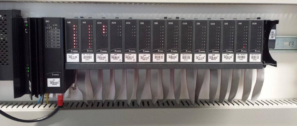 11 sarjan I/O-yksikköä. Yhteen ACN I/O:n Ethernet-kenttäväylään voidaan liittää enintään 16 IBC-väyläohjainta ja yhteen väyläohjaimeen voidaan kytkeä enintään 16 I/O-yksikköä.