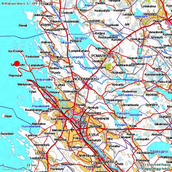 Pori, Tahkoluoto TAHKOLUOTO PAAKARIT osayleiskaavaluonnoksen laatimiseen liittyvä arkeologinen inventointi