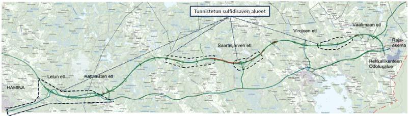 47 Myöhemmin, lokakuussa 2014 Lelun eritasoliittymän alueella tehtiin Liikenneviraston toimesta kaksi varmistavaa tutkimusta, joiden tulokset vahvistivat aiempia tuloksia, joiden mukaan alueella