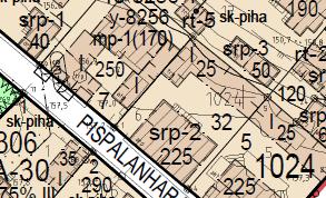 Tontilla 1024-32 on piharakennukselle