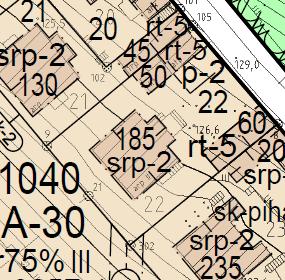 3.2.9 Kortteli 1040, tontti 22, Pispankatu 33 Tontilla 1040-22 asuinrakennukselta poistetaan suojelumerkintä srp-2. Tontille osoitetaan kolme uudisrakennusalaa.
