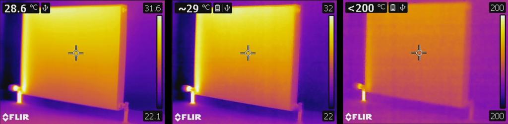 0 (keskellä) ja FLIR T640 (oikealla). 16.4.2 Lämpötila-alue Kädessä pidettävissä jäähdyttämättömissä mikrobolometrikameroissa valotusaika määräytyy käytännössä kuvataajuuden mukaan.