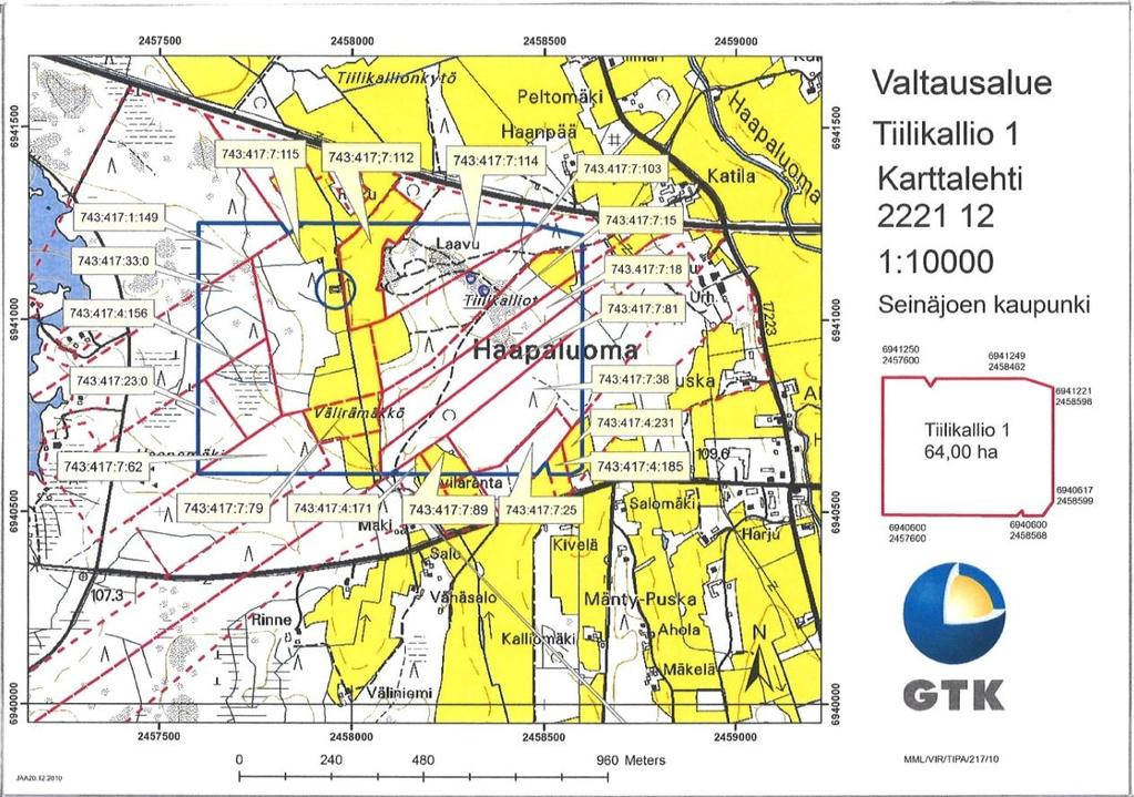 GEOLOGIAN TUTKIMUSKESKUS 2 maastotyöt veti geologi Jorma Isomaa Länsi-Suomen yksiköstä.