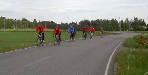 PYÖRÄILY Kilometrikisa Järvenpään Latu on ilmoittautunut tänäkin kesänä leikkimieliseen pyöräilyn kilometrikisaan. Tarkoitus on pyöräillä koko joukkueen voimin 1.5. 30.9.