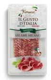 Sisältää ilmakuivattukinkkua, Salame Milanoa ja Coppaa, joka on ilmakuivattua kassleria.