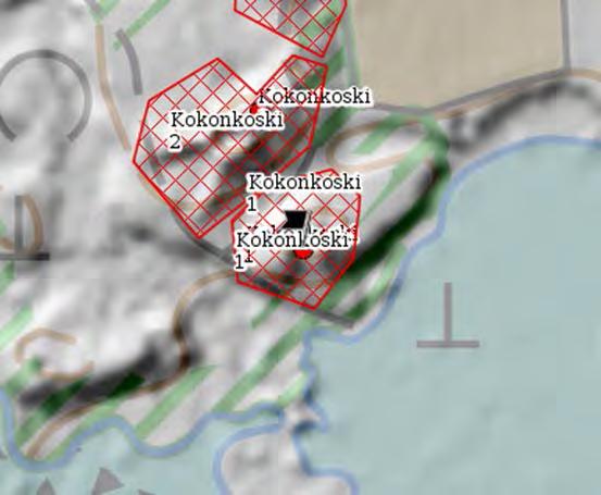 37 1000009848 Kokonkoski 2 taistelukaivannot Uusi rajaus 24.3.2017.