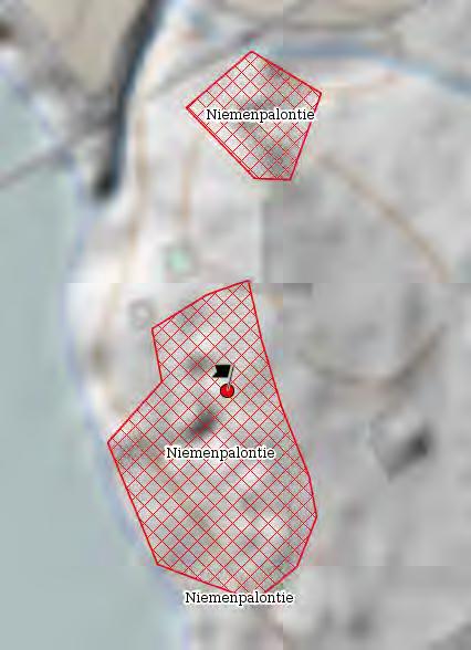 1000022907 Matinperä puolustusvarustukset 1000007721 Mäntykarin patteri tykkiasemat 1000028134