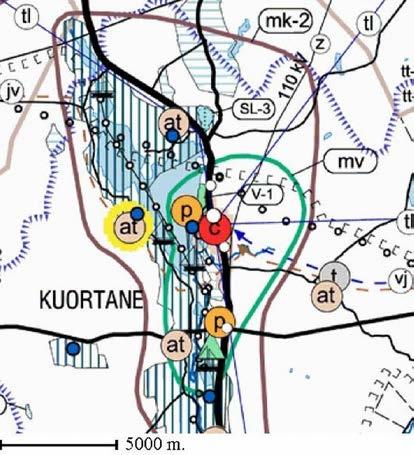 KUORTANEEN KUNTA KIRKONSEUDUN ASEMAKAAVAN MUUTOS SAMPOLAN ALUE, KORTTELI 140 7 3.