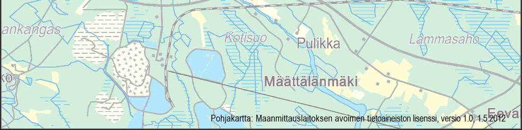 Tarkkailupisteen sulfaattipitoisuuksia on tarkkailtu vuodesta 2009 lähtien ja keskimääräinen sulfaattipitoisuus on ollut päällysvedessä 4,9 mg/l (n = 14).