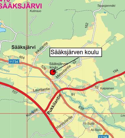 113 TOIMITILAT / INVESTOINTI PERUSKORJAUS / SISÄILMAKORJAUS MÄÄRÄRAHASTA Hanke: Sääksjärven koulu Sääksjärventie 526, 04630 Sääksjärvi Päätekijä: Muut osapuolet: Toteutus: Aikataulu: Budjetti: