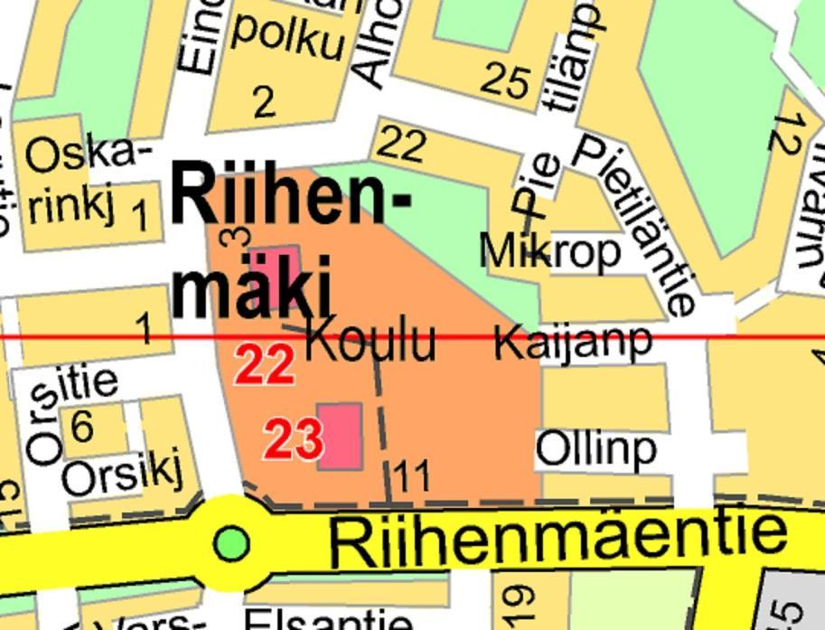 122 TOIMITILAT / Hanke: Riihenmäen yläaste Einontie 3, 04600 Mäntsälä Piha-alueen peruskorjaus Päätekijä: Muut osapuolet: Tekniset palvelut / toimitilapalvelut Tekniset palvelut / puistojaos