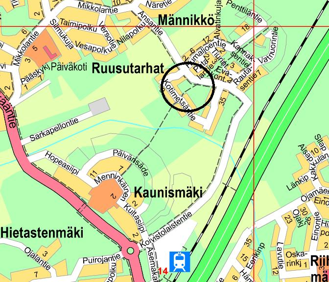 142 KUNTATEKNIIKKA Hanke: Kaunismäki-Männikkö kevytväylä Päätekijä: Tekniset palvelut Muut osapuolet: Oma työ Aikataulu: 2016 Budjetti: Ta 2016 20 000 Hankekuvaus Kevyen liikenteen väylää jatketaan