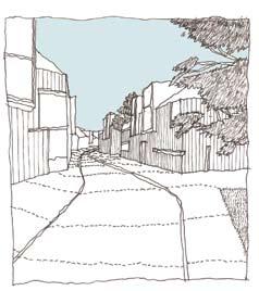 Saaristo havainnekuva, Finnsinmäki ja Espoonkartano / illustration drawing of Finnsinmäki and Espoonkartano areas Saaristo kortteli Finnsinmäen alueelta / block from Finnsinmäki area Excerpt from the