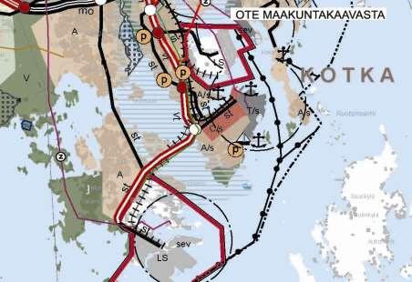 3. KAAVAMUUTOSALUEELLA VOIMASSA OLEVAT KAAVAT MAAKUNTAKAAVA Maakuntakaava on vahvistettu 28.5.2008. Maakuntakaavassa alue on merkitty taajamatoimintojen alueeksi A.