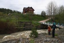 Koska Parikkalan rajanylityspaikka on suljettu viikonloppuna, kiersimme tällä kertaa Svetogorsk-Imatran kautta.