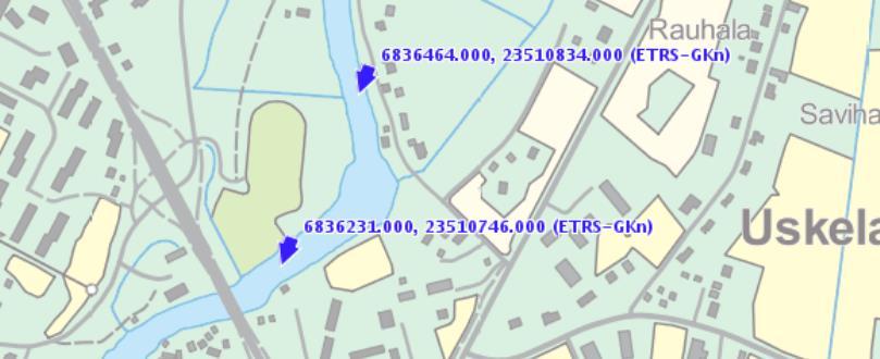 TARKASTUSRAPORTTI Pappilanjoki 25.2.2016 5 / 13 Kuva 2.
