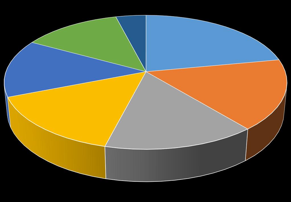 Kylän yleiset työt 4% Kylätalon ja muiden yhteisten alueiden hoito 13% 22% Urheilukentän, jääkiekkokaukalon tai muun urheilupaikan hoto 14% 15% 15% 17% Yhteisten hiihtolatujen /