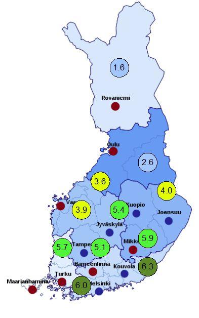 Metsä kasvaa myös ilman kasvatusta Taimivaiheen jälkeen metsä kasvaa yhtä monta kuutiota vuodessa riippumatta metsänhoidosta Metsänhoidon tavoitteena on kohdistaa kasvu parhaimman myynninhinnan