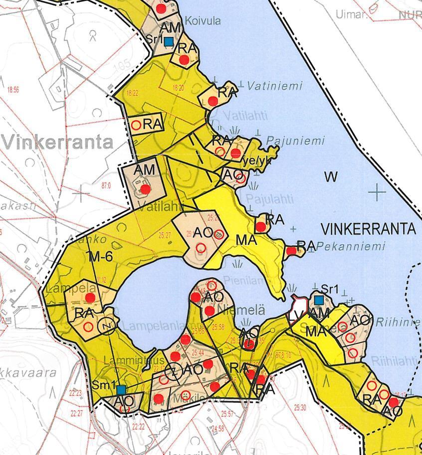 4 2.2 Maakuntakaava Suunnittelualue kuuluu Pohjois-Karjalan maakuntakaava-alueeseen. Maakuntakaavan vaihe 1. on hyväksytty 21.11.2005 maakuntavaltuustossa. Valtioneuvosto on 20.12.