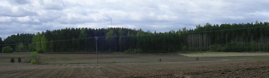 Pohjavesialueen geologinen rakenneselvitys 10 Ruskeamullanharju, Hauho Kuva 6. Pitkittäisharjujaksoa tutkimusalueen keskiosassa. Kuva GTK, T.