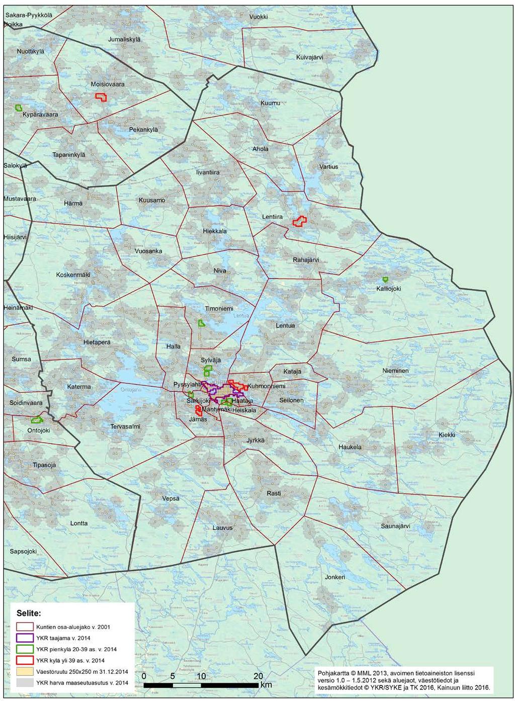 5.2 KARTTA: Väestön