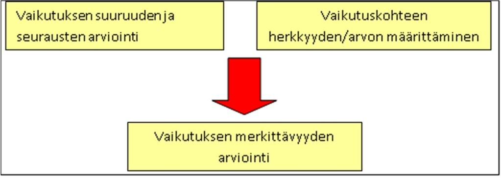 ARVIOINTIPERIAATTEET 1. TAUSTAA Ympäristövaikutusten arviointi (YVA) on järjestelmällisesti etenevä prosessi.