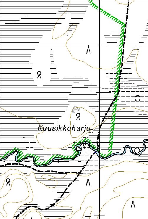 Kohdetyyppi: 9 Valmistuspaikat/työpaikat Copyright: Metsähallitus 2008