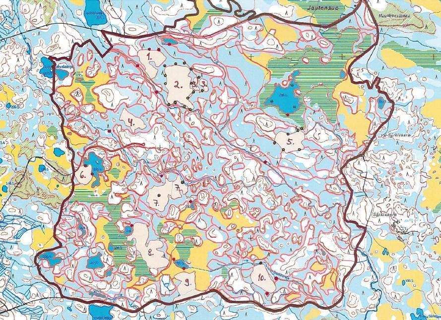 Kartta: Markku Pernu/Metsähallitus