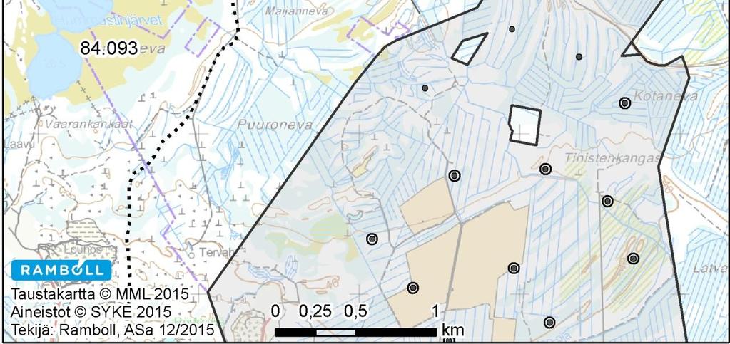 liitteen II lajeihin Koska Siikajoen lintuvedet ja suot Natura-alueen