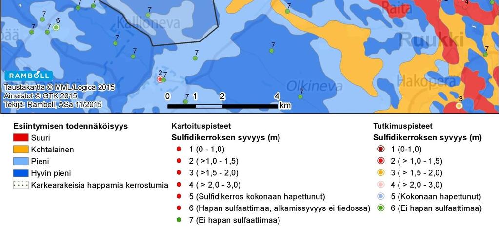 Lähin Jussinkankaan sähköasemaa sijoittuva vajaan kilometrin osuus tulisi uuteen voimalinjakäytävään.