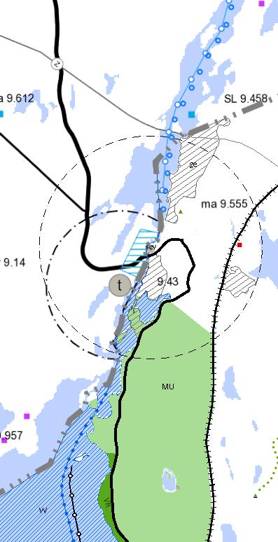 Lähteet: Etelä-Savon maakuntaliitto, Kymenlaakson Liitto, Maanmittauslaitos Vuohijärven pohjoisosissa Etelä-Savon voimassaolevissa maakuntakaavoissa on melko vähän merkintöjä.