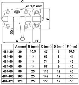 AM410-300M SALPA AMIG 410 A=300mm MUSTA 8,05 eur
