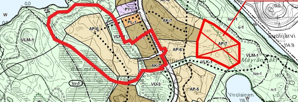 Asemakaavat Alueen itäosassa on voimassa kaupunginvaltuuston 13.12.2006 hyväksymä Vuoreksen puistokadun asemakaava nro 8080. Alueella ei ole muita asemakaavoja.