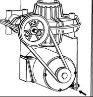 If the tire changer no longer works correctly, check if the machine s belt is tight. Detach the machine s side panel by unscrewing the screws. Fasten the belt by adjusting the screws (Fig 14).