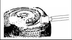 E. Joystick F. Bead pressing block G. Pressing roller The assist arm must be connecter to a pneumatic air source, pressure 8-10 bar. 21.3.
