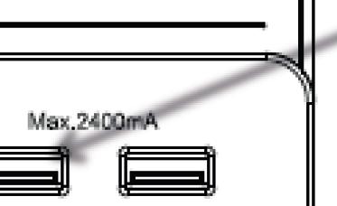 Bruksanvisning Adapter med två USB-uttag A. Funktioner 1. Två USB-uttag, 5 V DC, max. 2400 ma. 2. 230V / 16A schukouttag. B. Figur USB 2 Uttag 1.