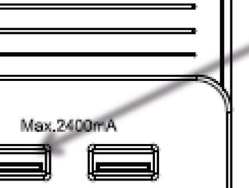 Bruksanvisning Adapter med 2 USB-uttak A. Funksjoner 1. To USB-uttak, 5 V likestrøm, maks. 2400 ma utgangseffekt. 2. 230 V vekselstrøm/16 A uttak. B. Figur USB 2 Uttak 1.