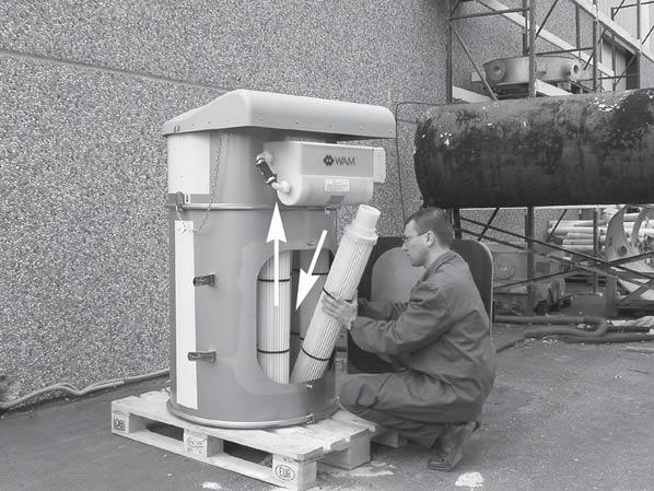 - MAINTENANCE - REMOVAL AND REASSEMBLY OF FILTER ELEMENTS - HUOLTO - SUODATINELEMENTTIEN IRROTTAMINEN WAMECO - ENTRETIEN - EXTRACTION ET REMONTAGE ÉLÉMENTS FILTRANTS - MANUTENZIONE - ESTRAZIONE E